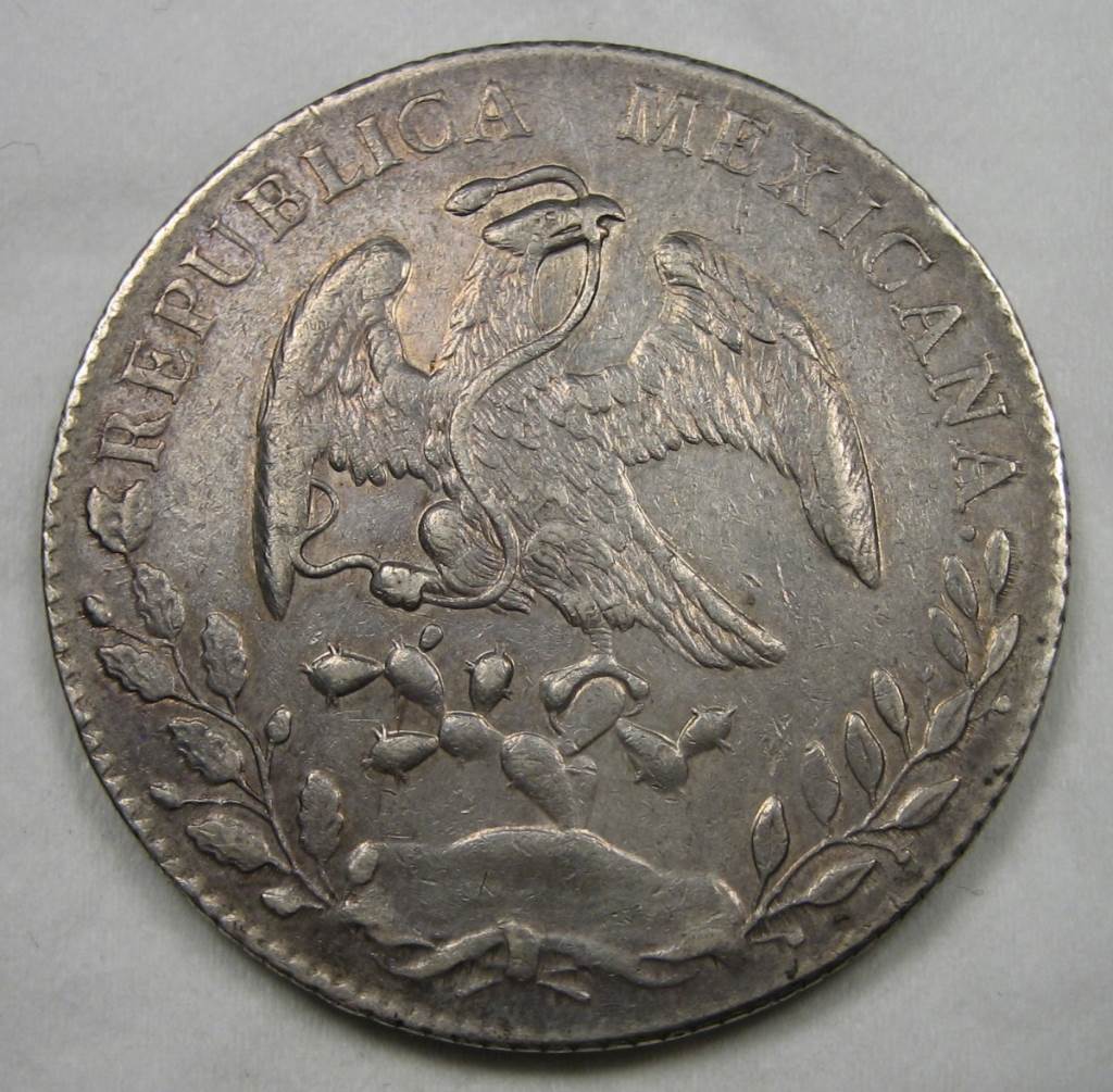 dr666无托极美深打彩包浆1892年墨西哥moam鹰洋721