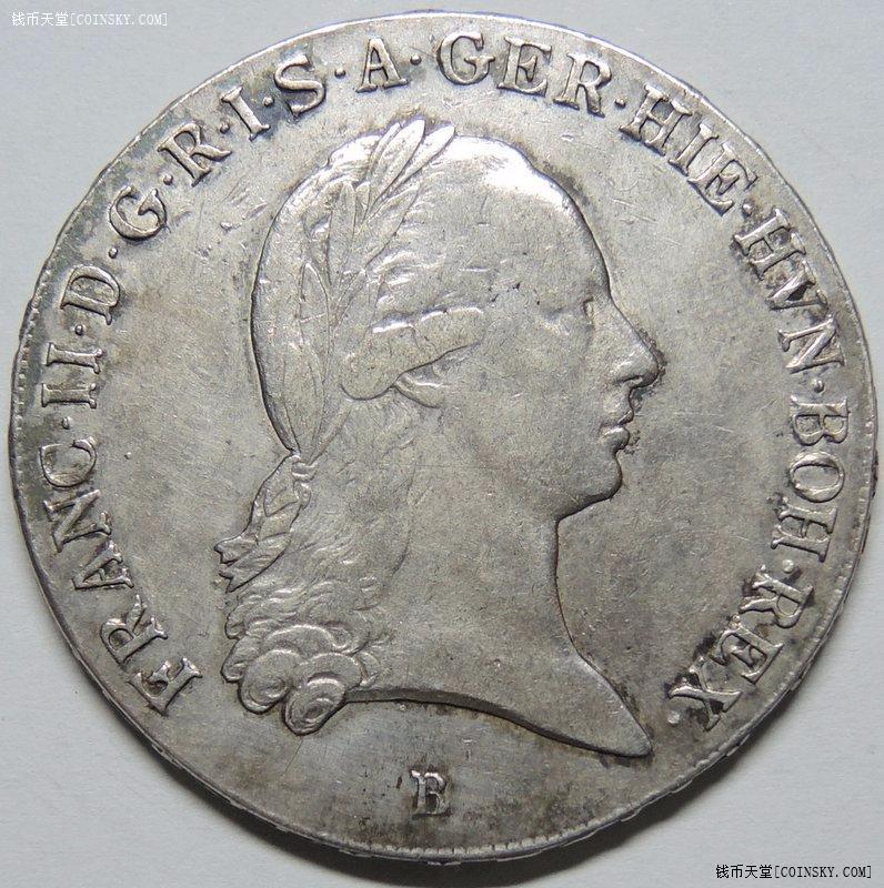 神圣罗马帝国 奥属尼德兰 弗兰茨二世1797年1泰勒