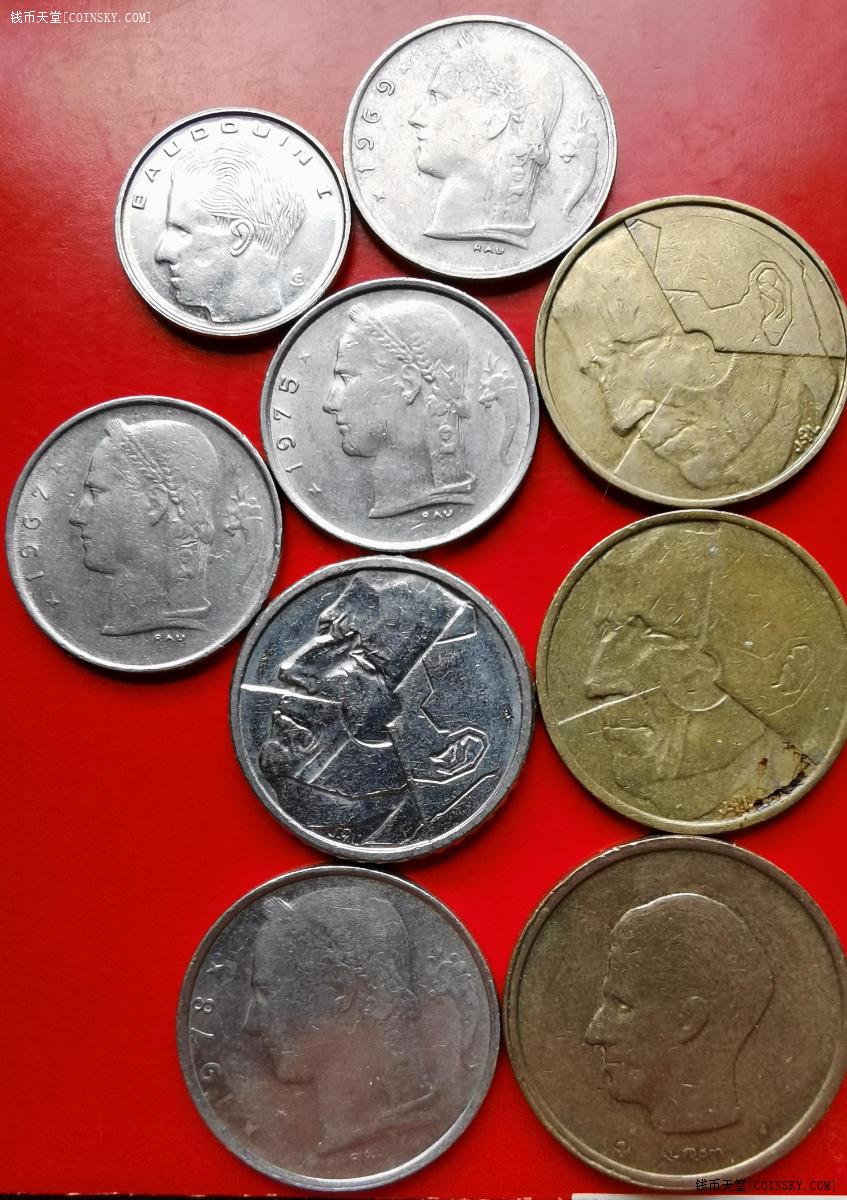 钱币天堂·交易区详情·欧洲 南斯拉夫 比利时 西班牙早期钱币三组