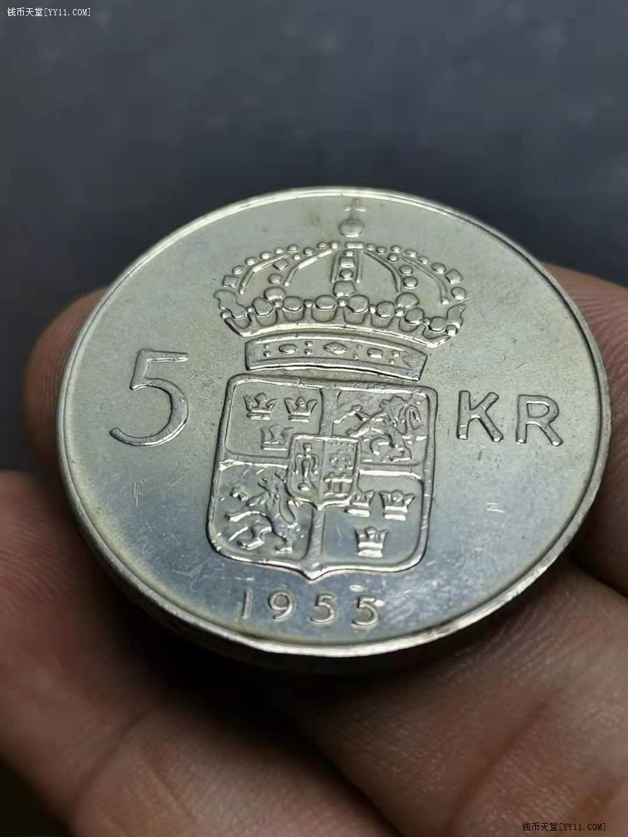钱币天堂·交易区详情·瑞典古斯塔夫5克朗大银币