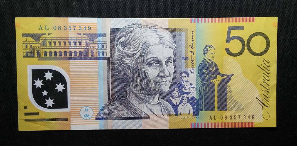 钱币天堂·交易区详情·50元澳大利亚塑胶钞流通货币