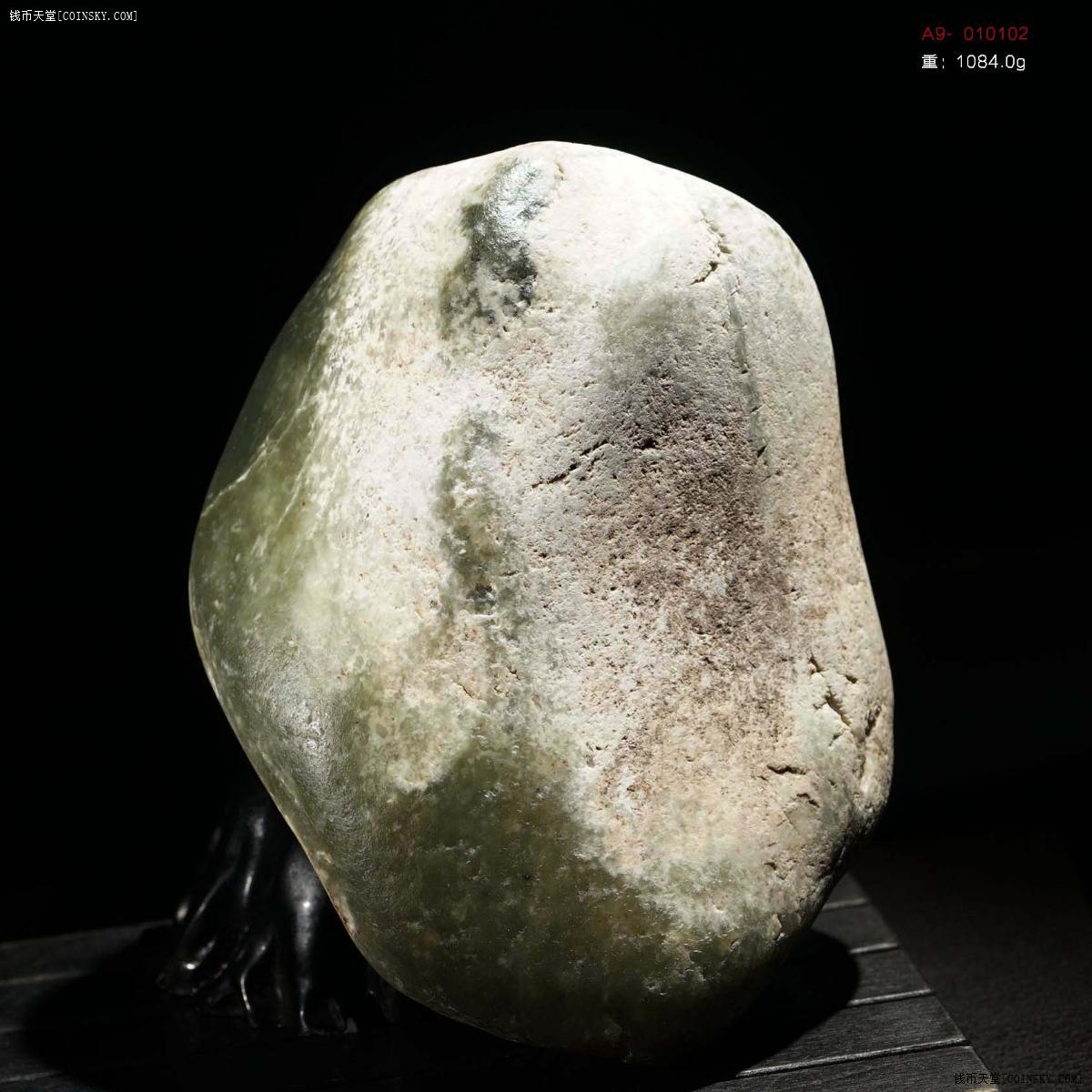 10840g新疆和田玉石包玉石皮青玉籽料大个原籽