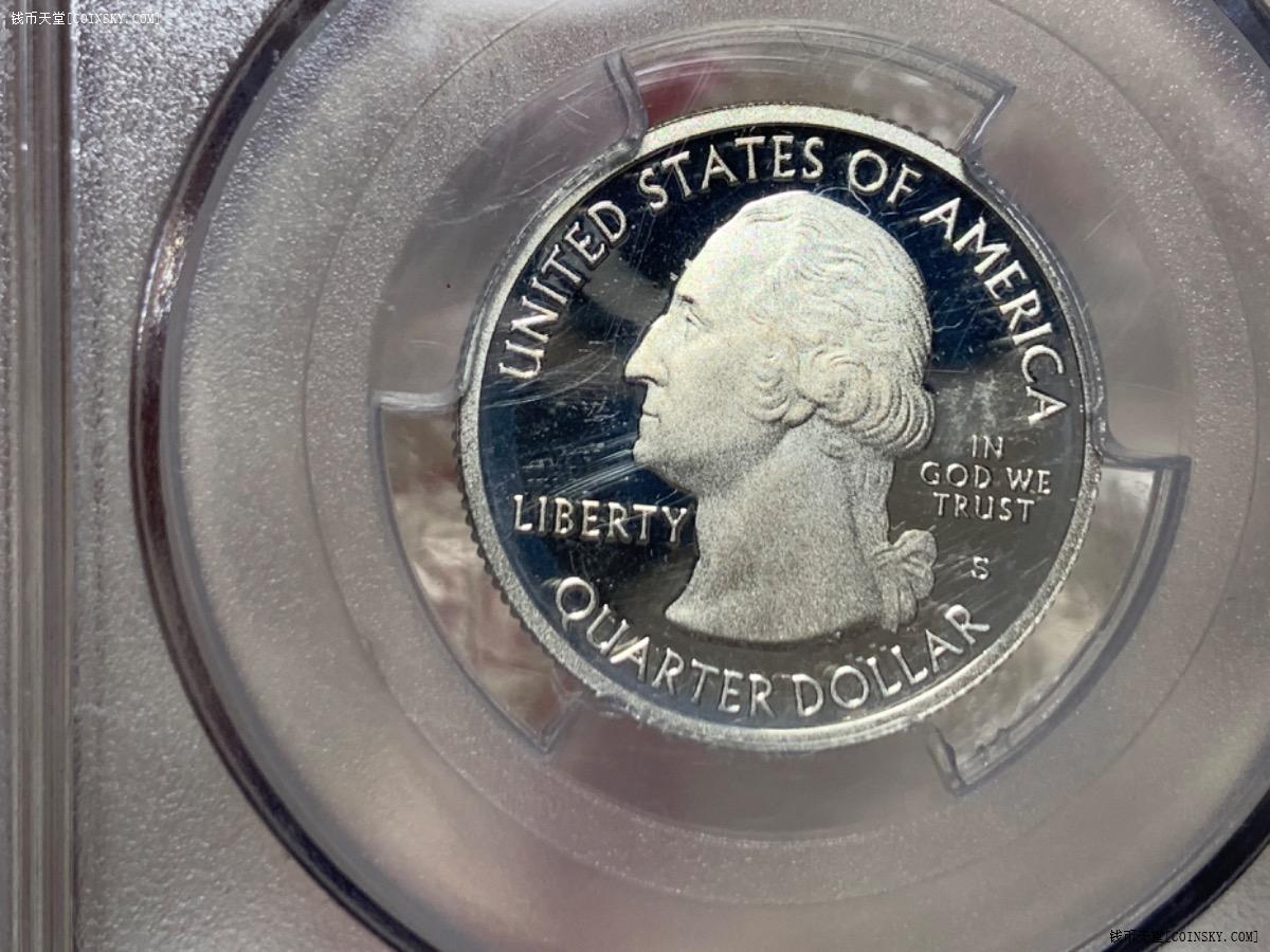 钱币天堂·交易区详情·pcgs pr69 美国25美分银币
