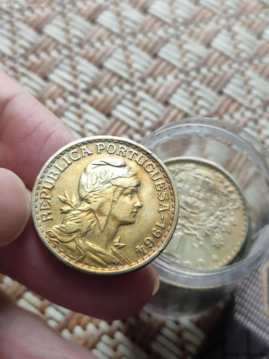 钱币天堂·交易区详情·葡萄牙1951年-1968年1埃斯库多硬币