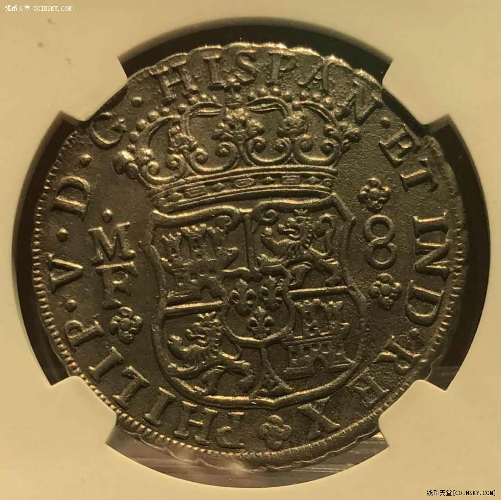 ngc-au墨西哥1742/1年骑字版地球双柱
