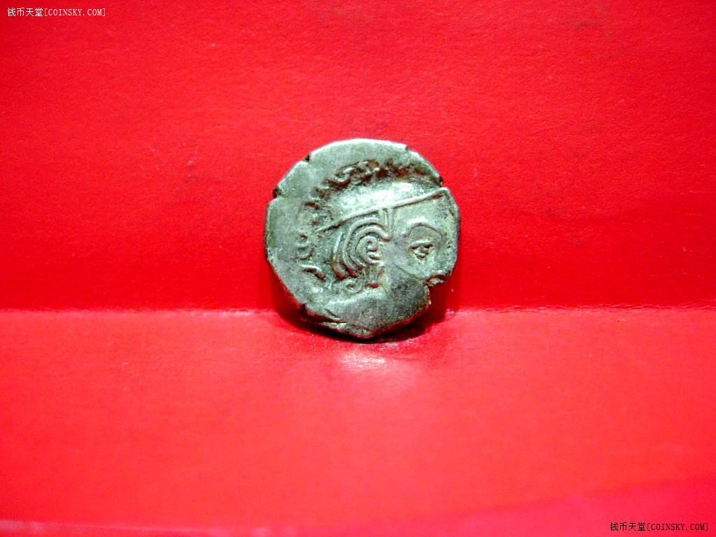 美品罗马帝国铁冠加卢斯