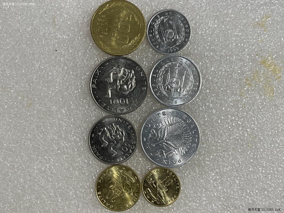 吉布提共和国8枚新