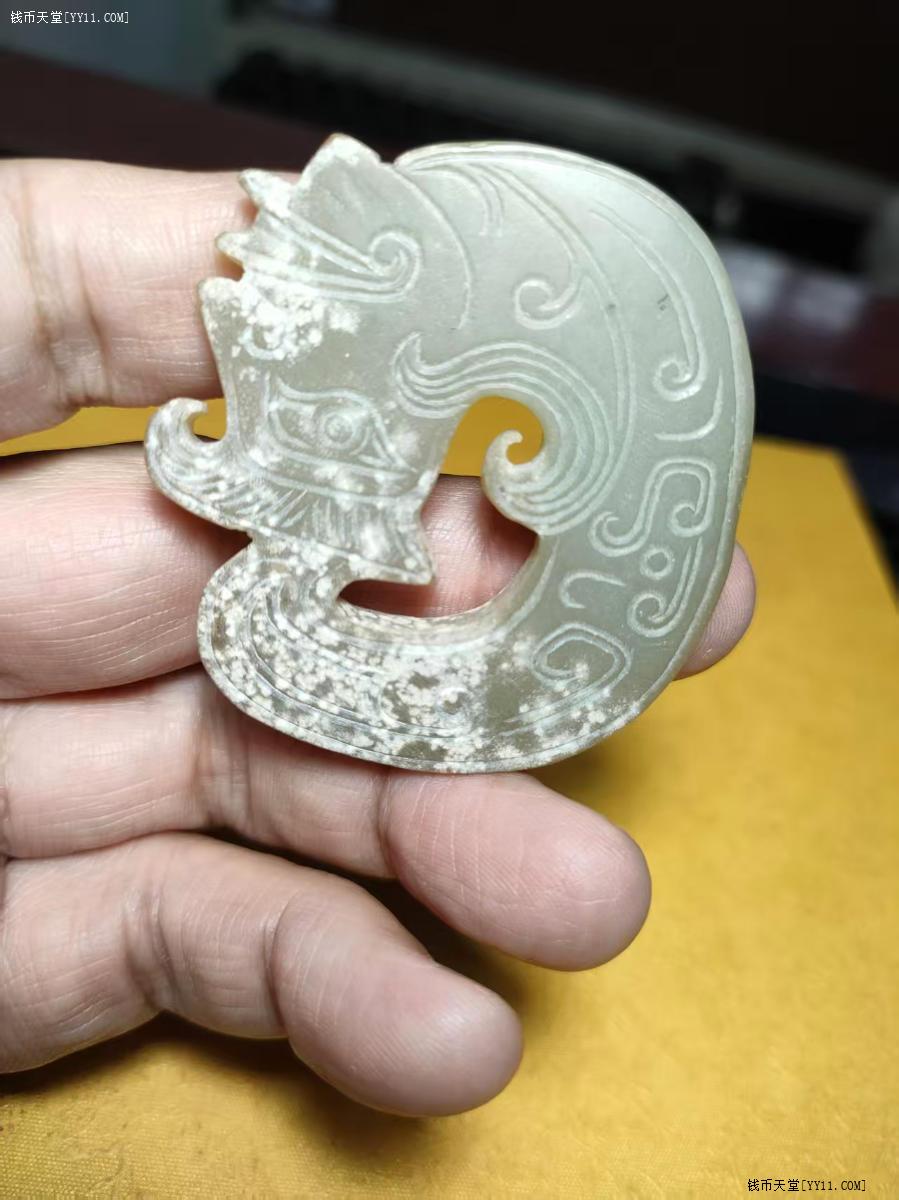 骨董品 高古玉 本物和田碧玉 手彫 猪龍玉玦 根付 玉佩 玉礼器 骨董品 高古玉 本物和田碧玉 手彫 猪龍玉 根付 玉佩 玉礼器