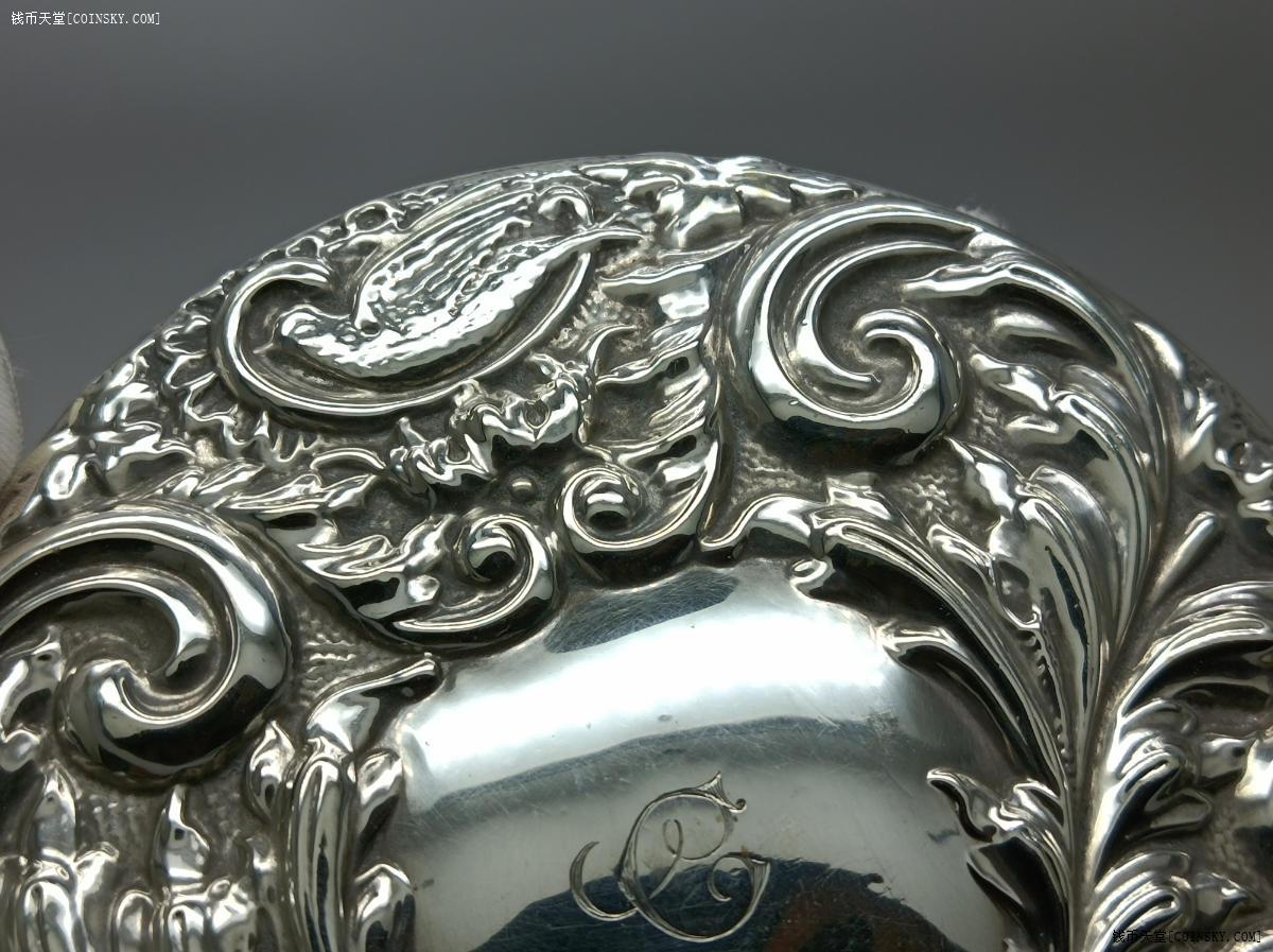 钱币天堂·交易区详情·【精品古董银器】英国走狮标,精美雕刻工艺