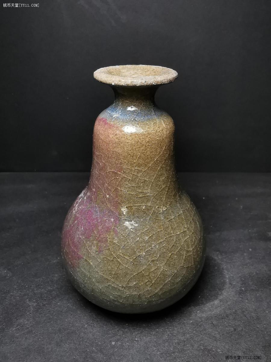 钱币天堂·交易区详情·玻璃釉开片小瓶