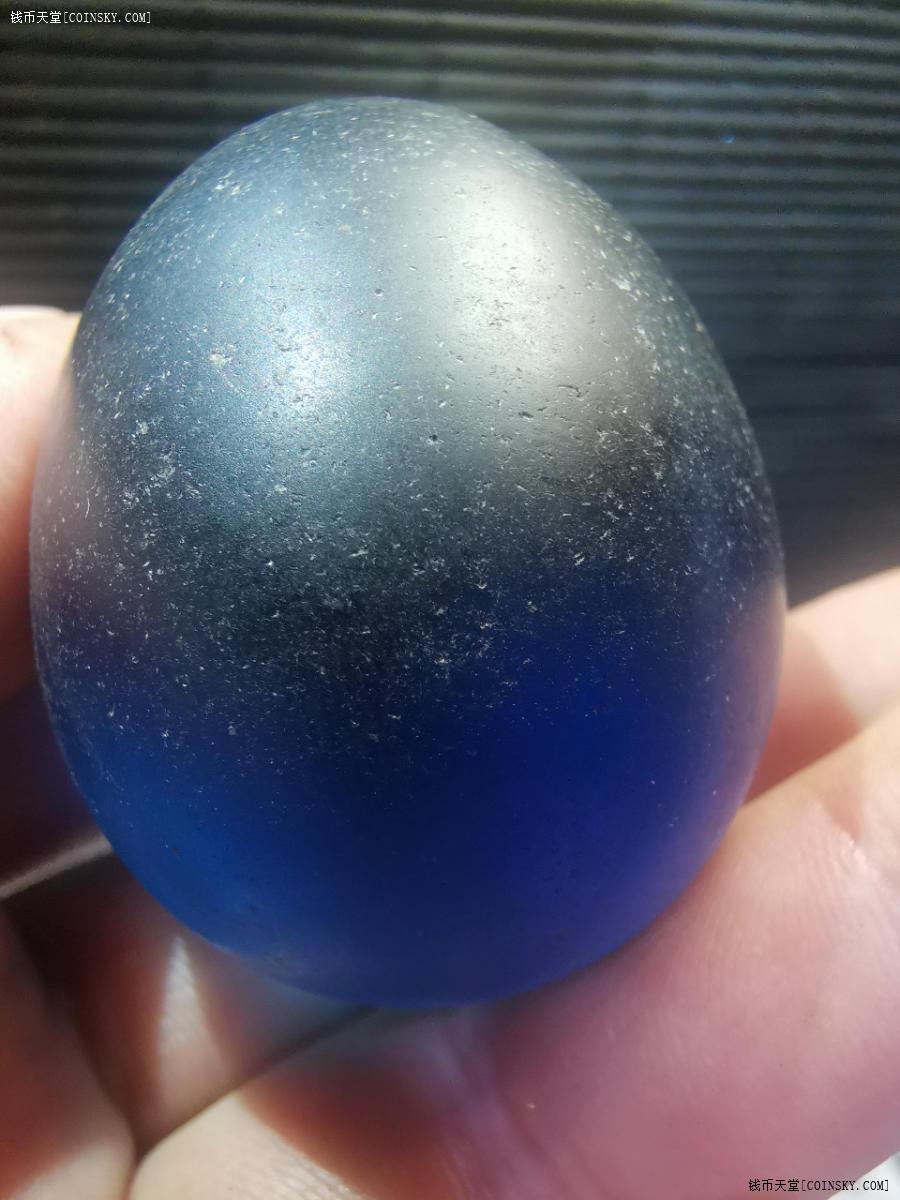 钱币天堂·交易区详情·一个精美老琉璃鸡蛋