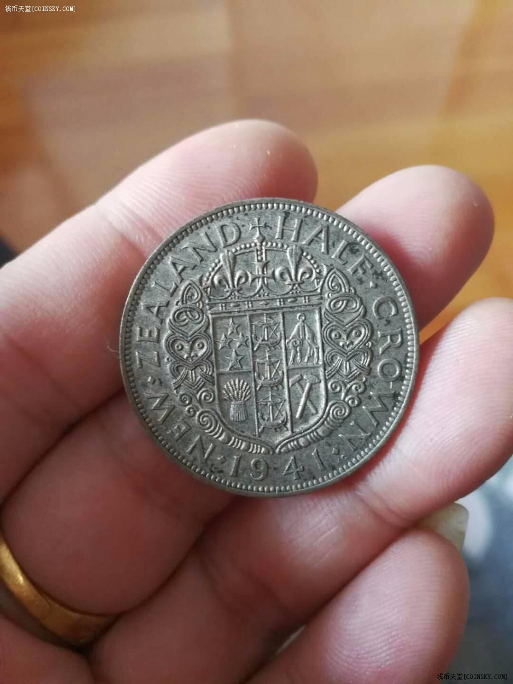 钱币天堂·交易区详情·乔治六世银币二枚