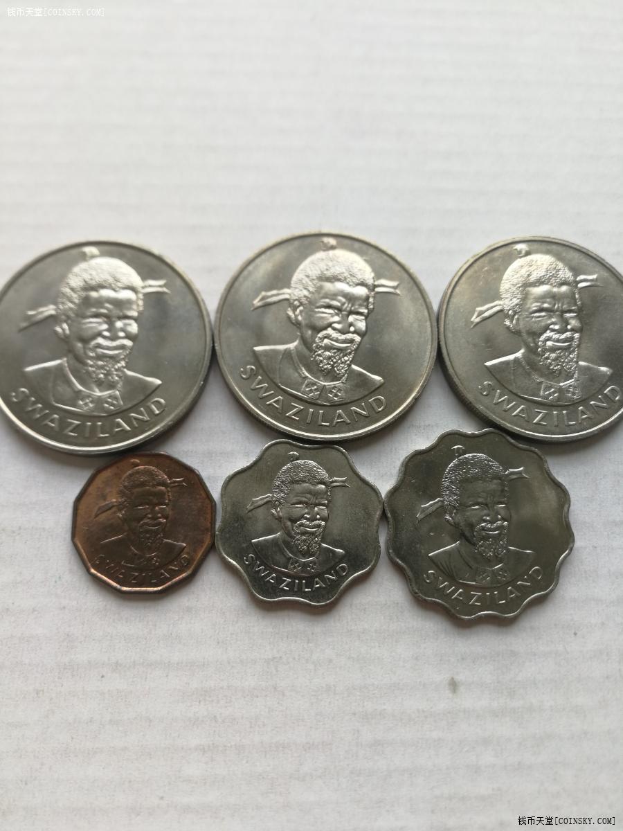 斯威士兰fao币6枚套