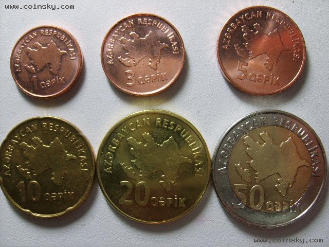阿塞拜疆硬币图片