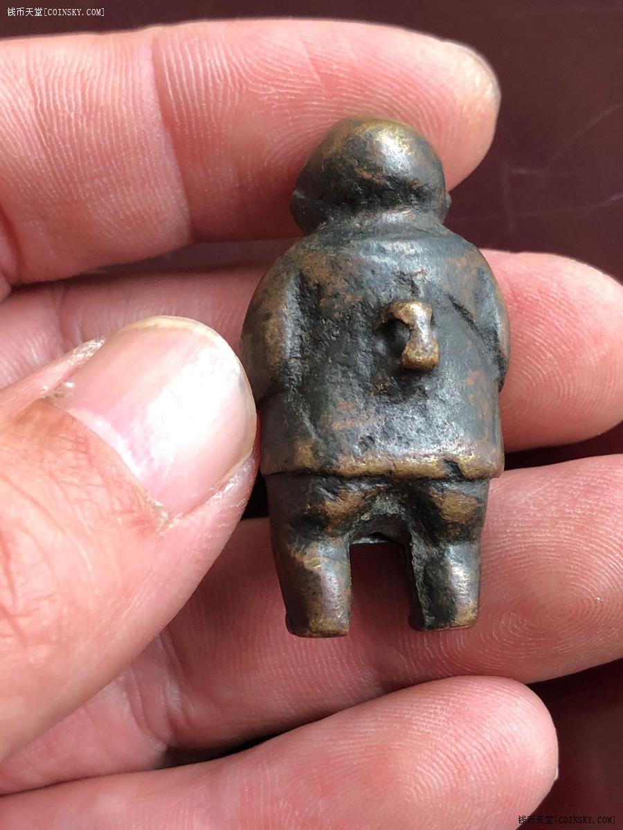 钱币天堂·交易区详情·清代小铜人.