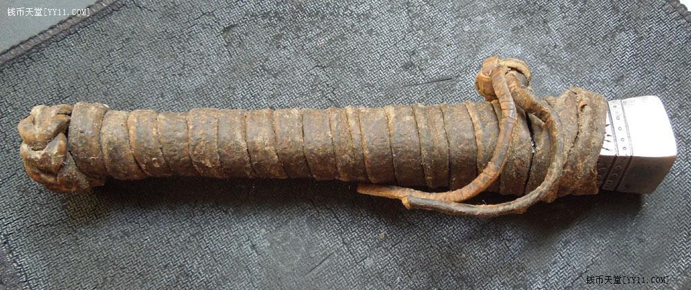 钱币天堂·交易区详情·特惠藏区的四面满工寒铁打狼棒(完整精美)