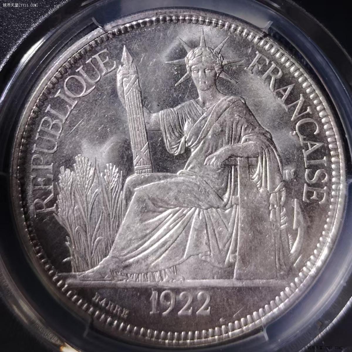 钱币天堂·钱币论坛·外国钱币·1921和1922无字版坐洋的鉴别特征