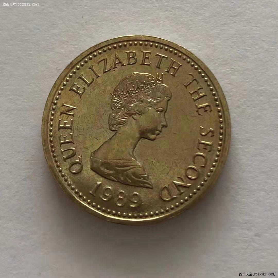 泽西岛1989年1磅