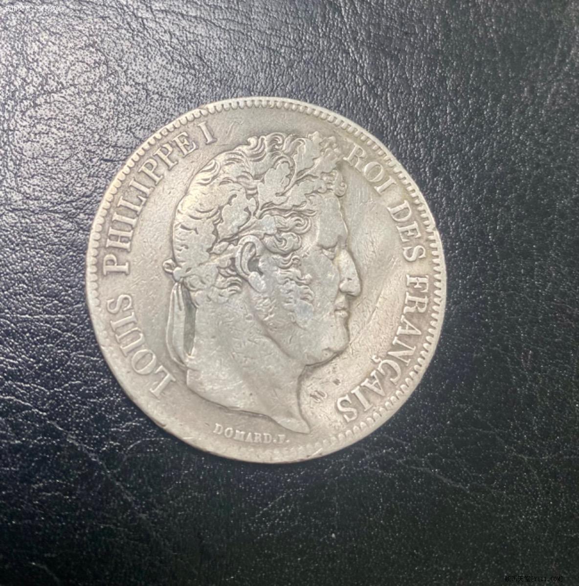 钱币天堂·交易区详情·法国5法郎菲利普一世1832年大银币流通好品