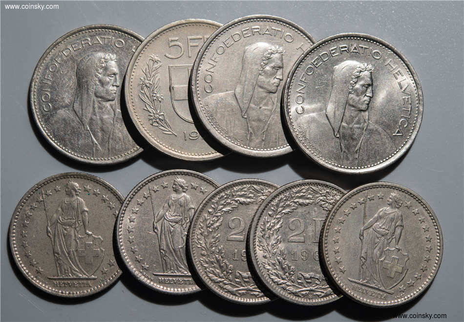 瑞士法郎10分硬币图片
