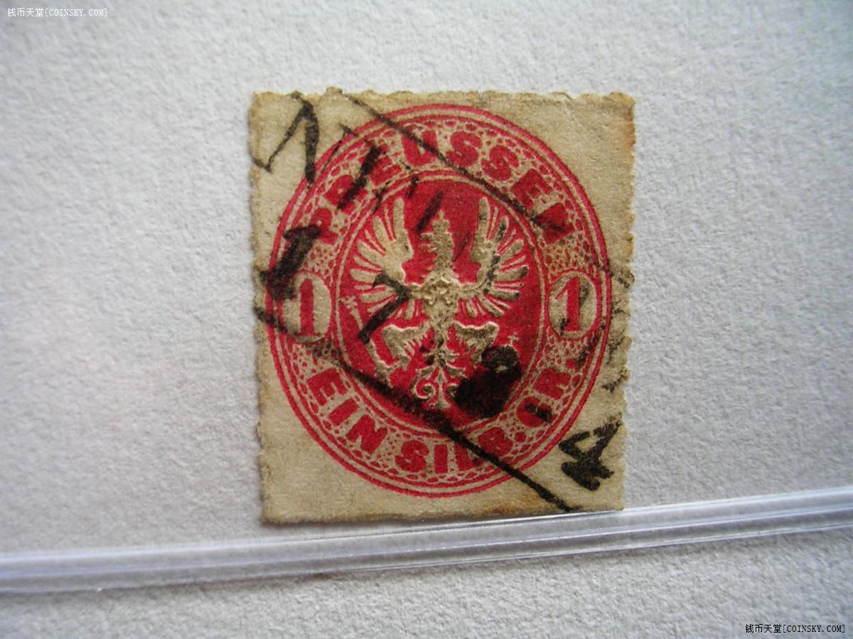 早期公国.1861年(普鲁士).古典.鹰徽1k