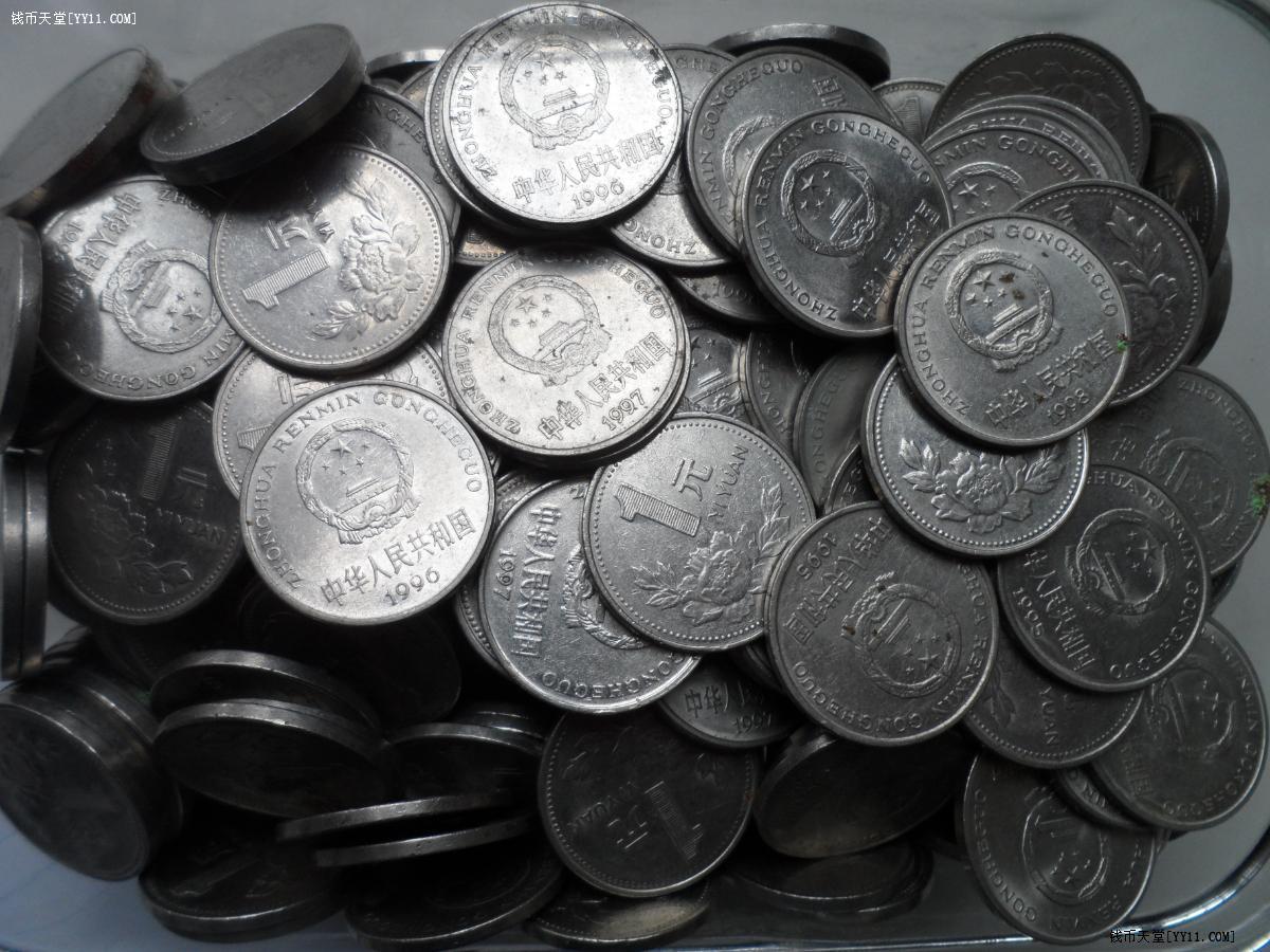 钱币天堂·交易区详情·一百个国徽硬币一元