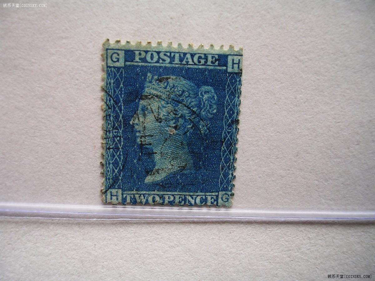 早期(古典)蓝便士.雕刻版.1枚 ghhg