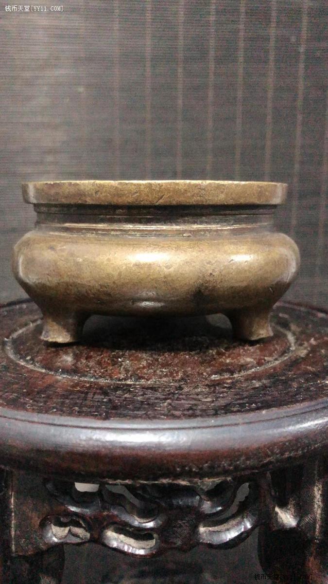 钱币天堂·交易区详情·行素斋制款鬲式铜香炉
